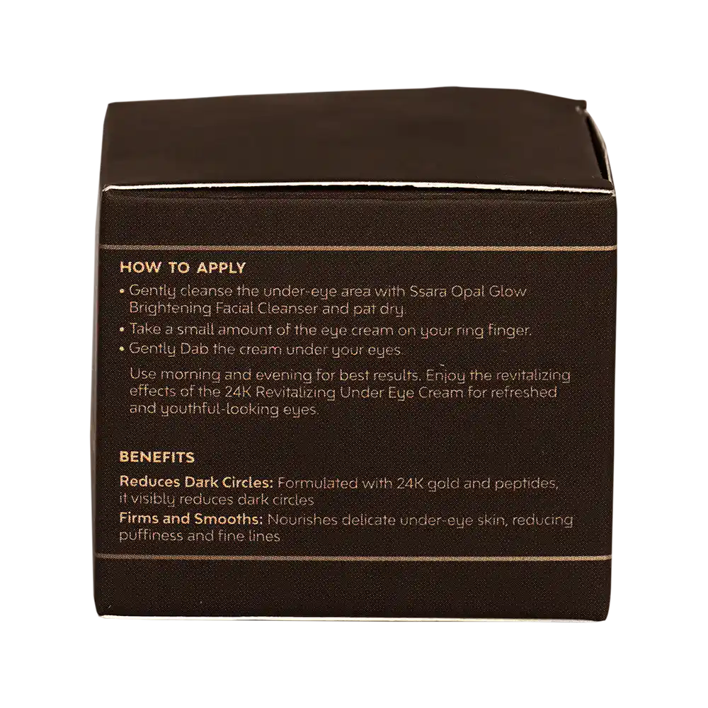 24K Revitalizing Under Eye Cream - Image 10